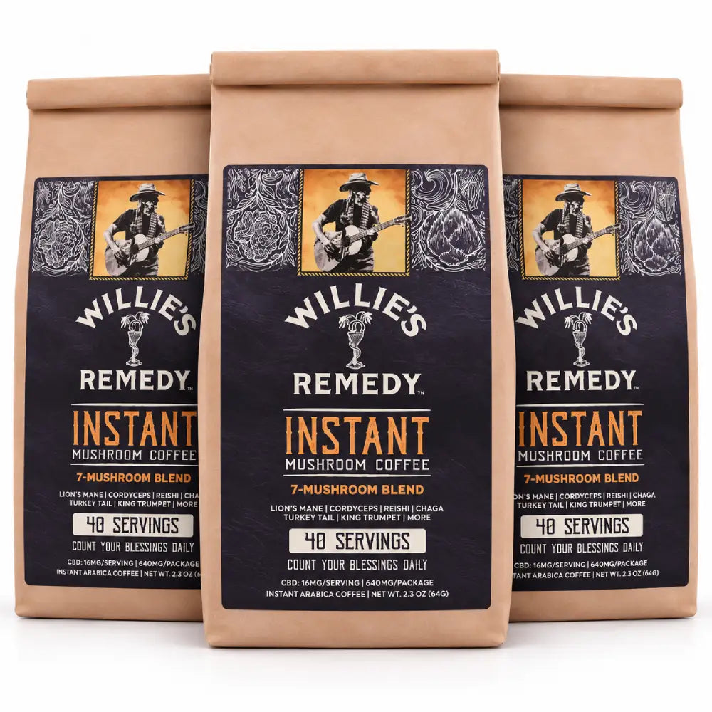 Willie’s CBD Mushroom Instant Coffee